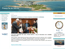 Tablet Screenshot of gavres.caplorient.fr
